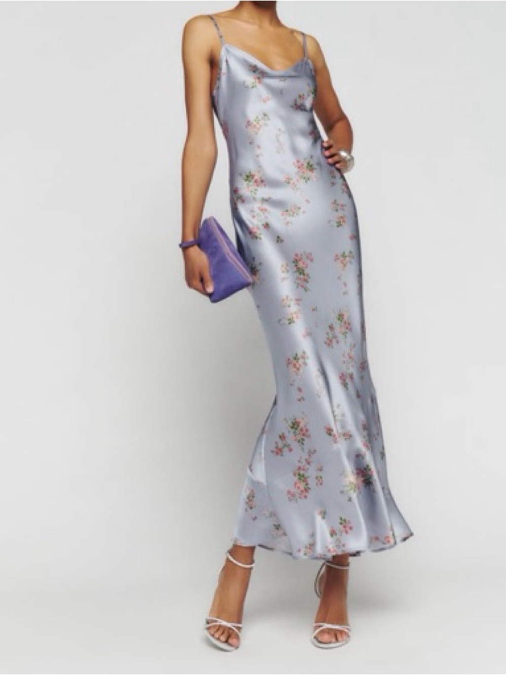 NWT reformation Parma silk dress in Melba - size s
